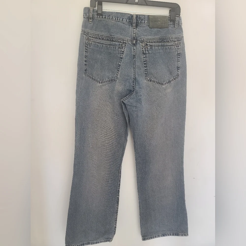 Kenneth Cole Men's Denim Blue Jeans Size W32 L30